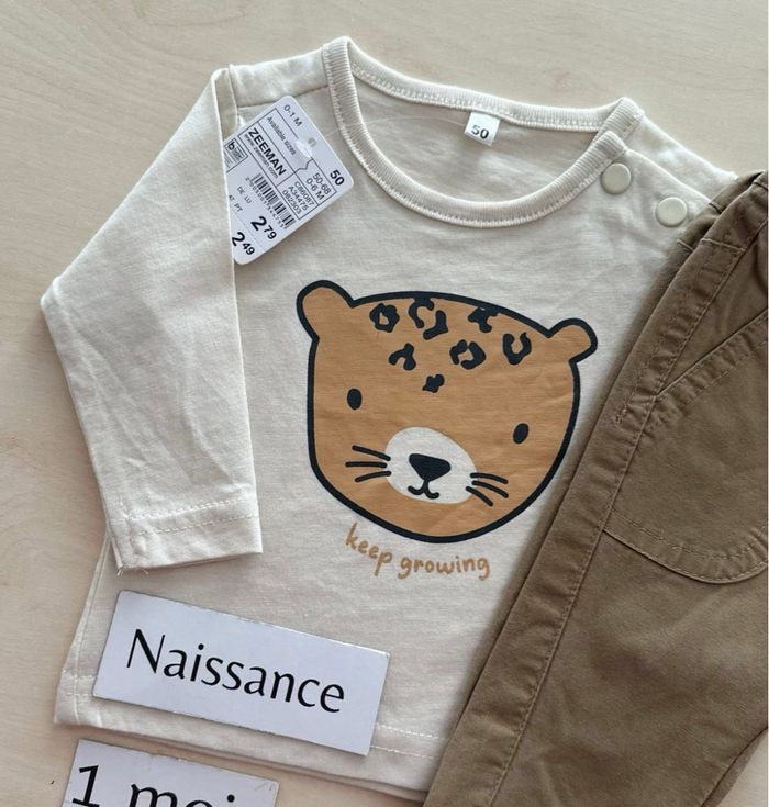 Ensemble bébé garçon- taille naissance /1 mois - photo numéro 2