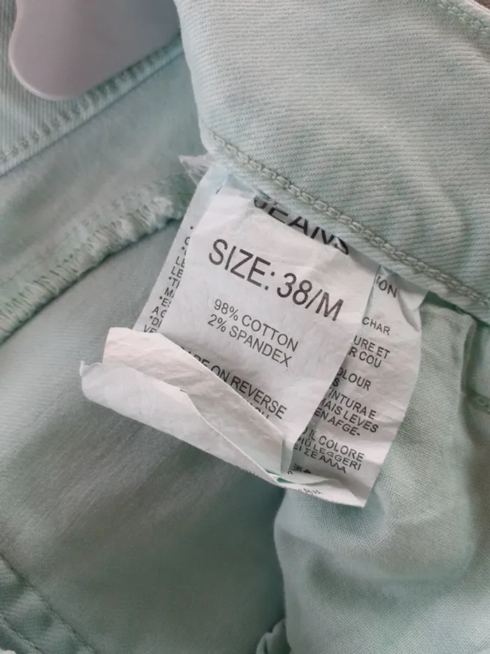 Pantalon Jeans vert - photo numéro 9