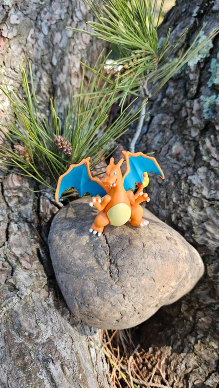 Super figurine Pokemon Nintendo tomy Dracaufeu - photo numéro 2