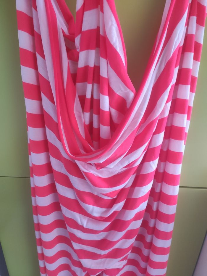 Grand tour de cou écharpe fluo - photo numéro 5