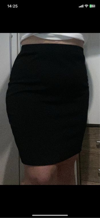 Jupe tailleur noire
