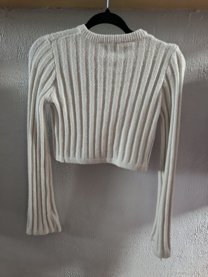 Pull Jennyfer Blanc taille S - photo numéro 2