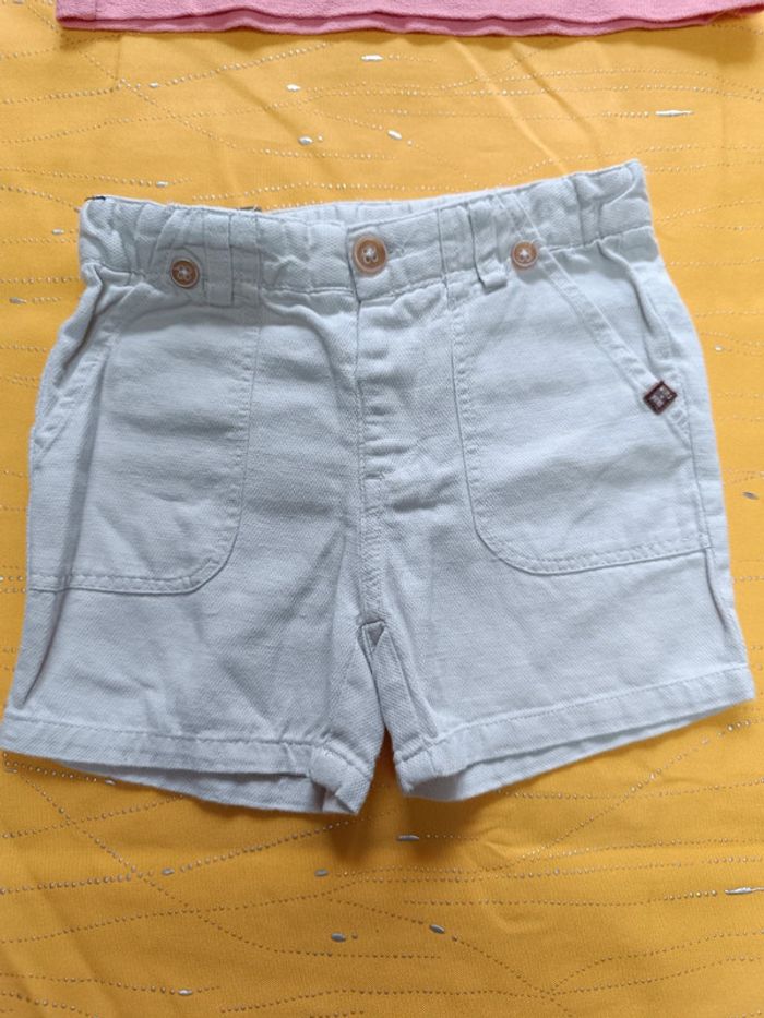 Short et tee-shirt manches courtes Zara 18-24 mois 92 cm - photo numéro 7