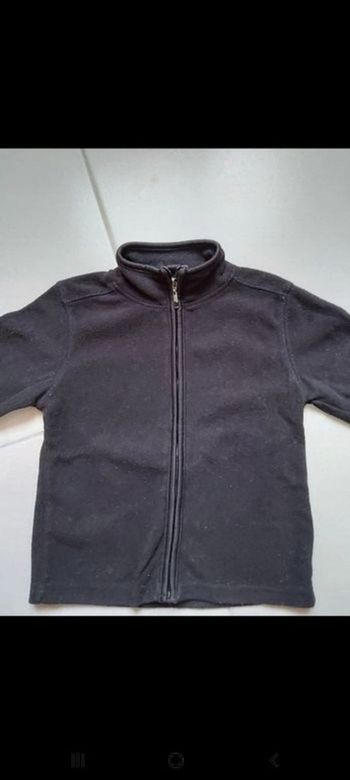 Gilet zippé polaire 4 ans