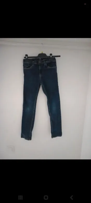 Jean bleu marine kiabî taille