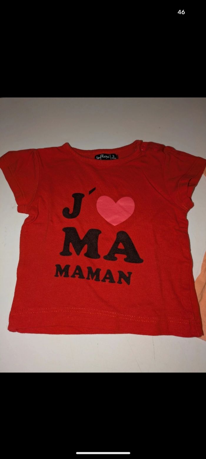 Lot de 2 tee shirt - photo numéro 2