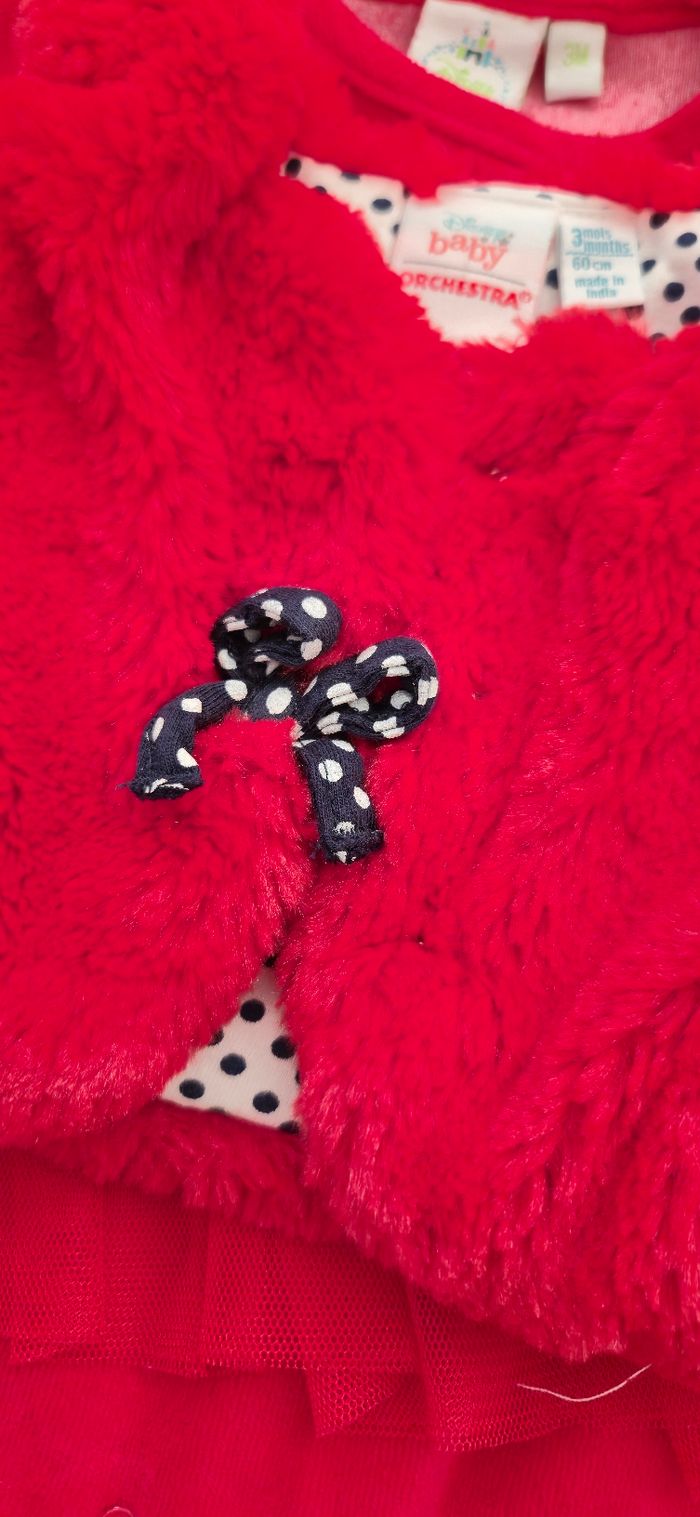 Ensemble pyjama et veste fourrure minnie Disney - photo numéro 4