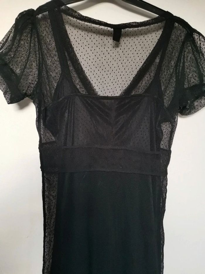 Jolie petite robe noire en plumetis Vintage 😍 - photo numéro 5