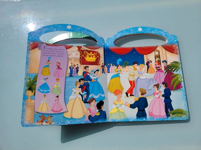 Cherche et trouve avec pages effaçables, Disney Princesses, tout carton - photo numéro 4