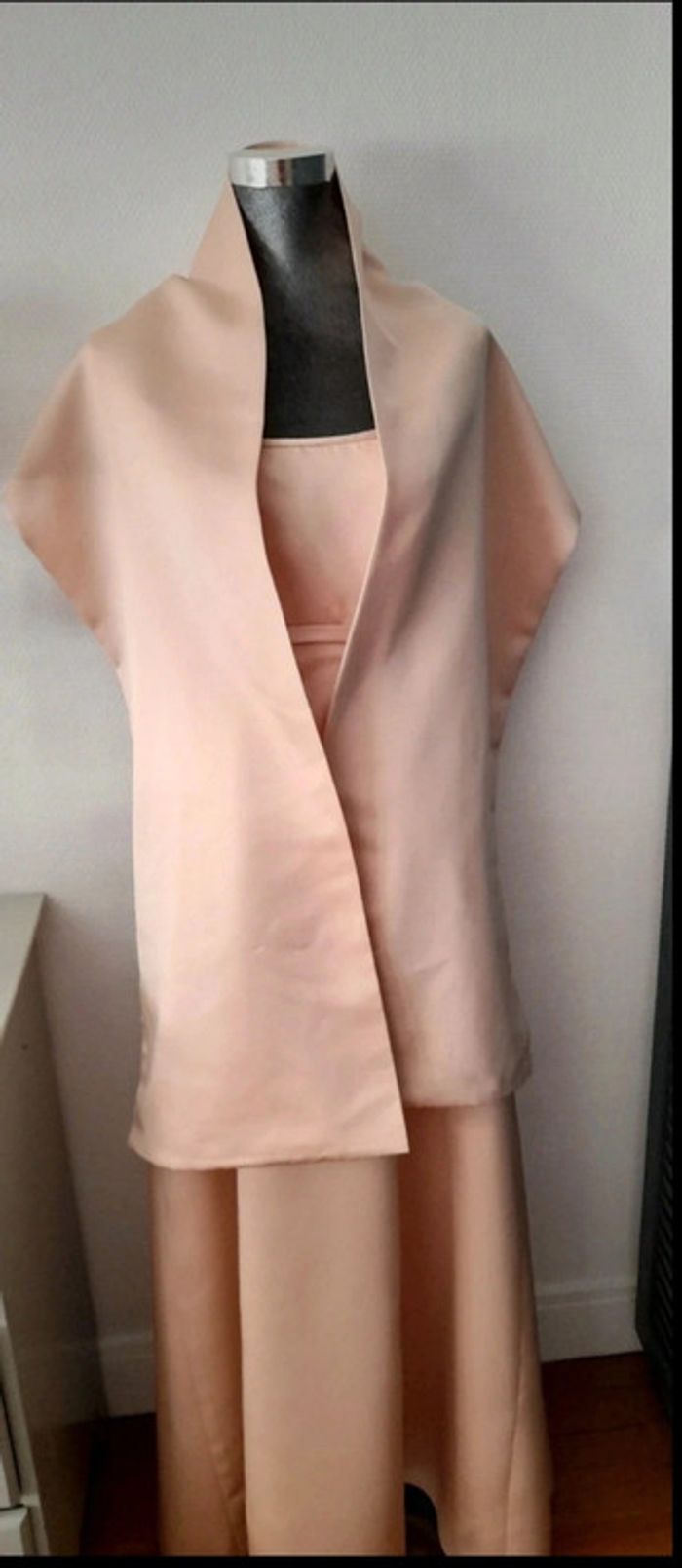 Magnifique robe Pronuptia couleur champagne. - photo numéro 4