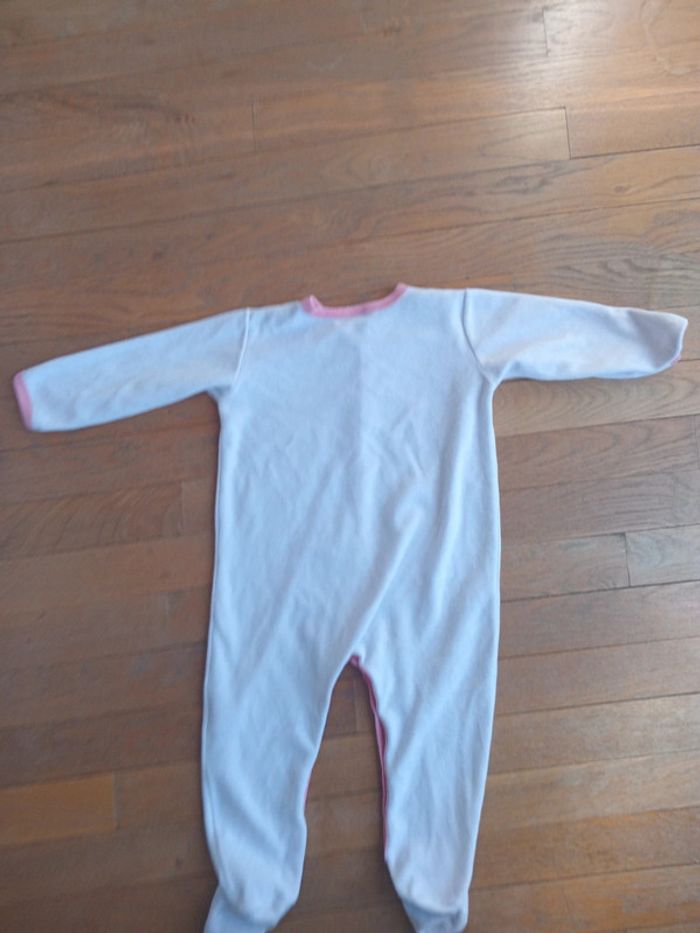 Pyjama fille velours Petit Bateau 24 mois - photo numéro 5