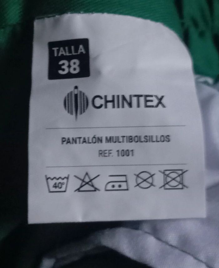 Pantalon de travail vert Multipoches Neuf Taille élastique 36-38 cm - photo numéro 12