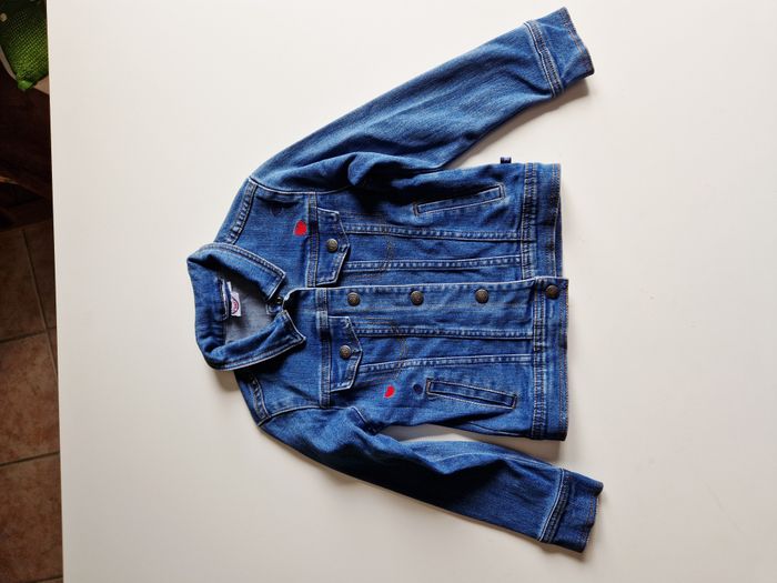 veste en jean bleu fille 5 ans - photo numéro 1