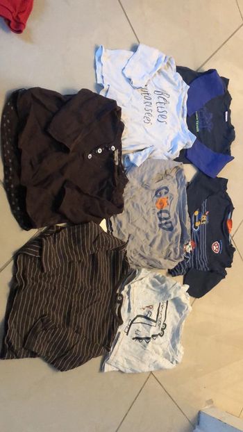 Lot 7 manches longues