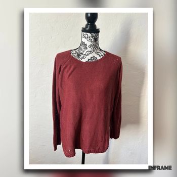 Pull rouge bordeaux 🥰 de chez kiabi taille M