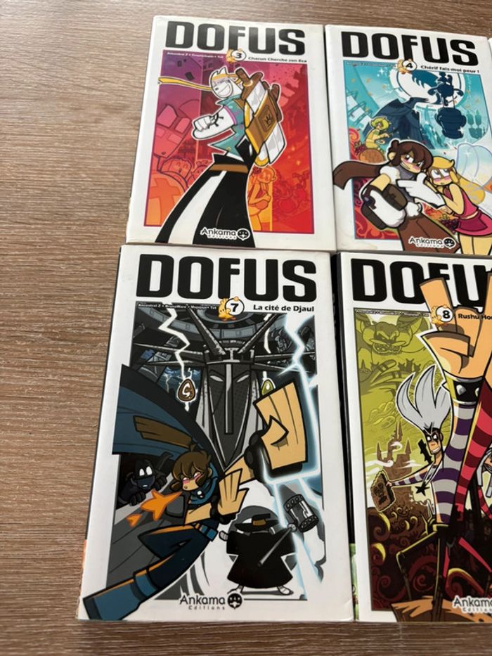 Lot De 6 Manga Dofus. - photo numéro 2