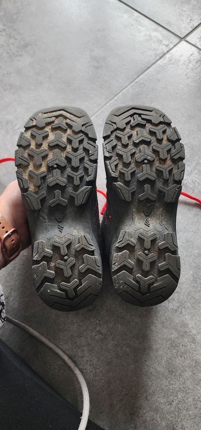 Paire de chaussures de randonnée MH100 MID TW quechua taille 36 - photo numéro 7