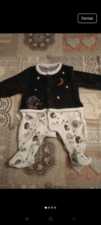 Magnifique pyjama bébé e11