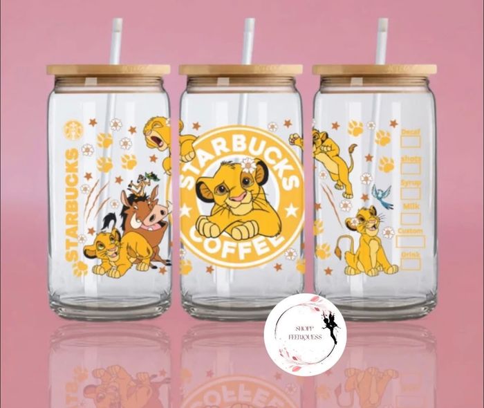 Simba Starbucks - Gobelet en verre