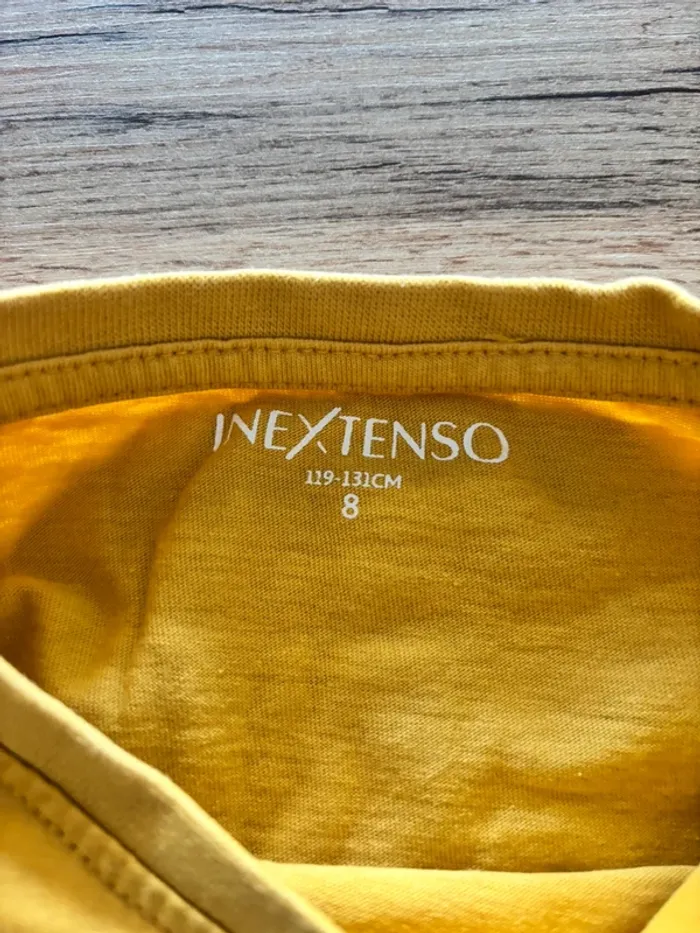 T-shirt jaune garçon 8 ans In extenso - photo numéro 3