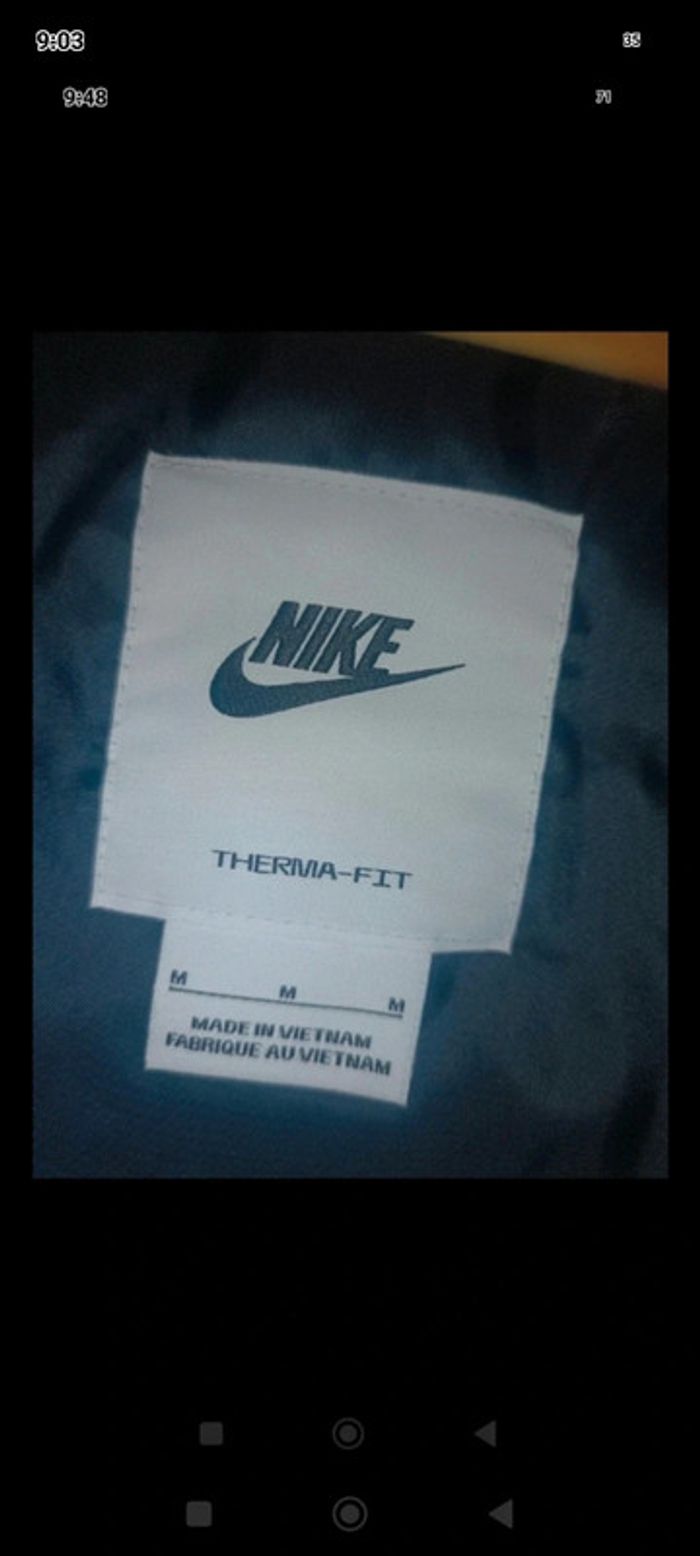 Doudoune longue Nike taille M - photo numéro 5