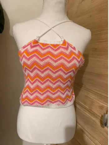 Haut Court Tricoté Motif Chevron - Don't Call Me Jennifer (Jennyfer)
