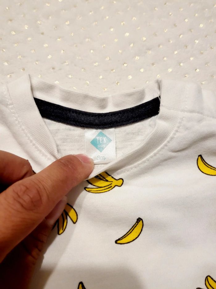 Tee shirt Banane 3 mois Tex Baby - photo numéro 3