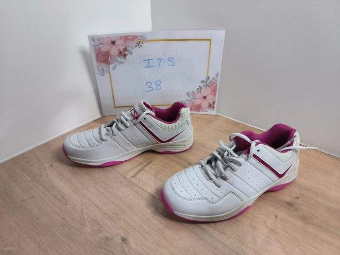 Basket rose blanche T38 neuve - photo numéro 3