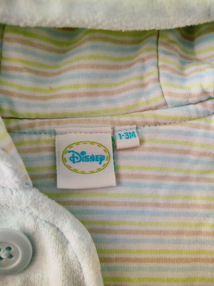 Manteau Disney Baby Winnie bleu pâle - 1-3 mois - photo numéro 2