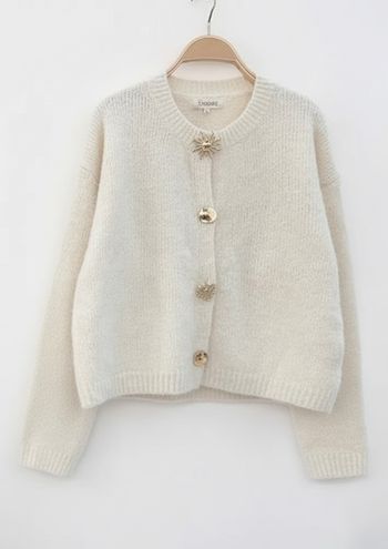 ✨Golet / Cardigan Crème / Écru -