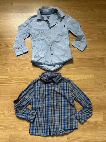 Lot de deux chemises 5 ans