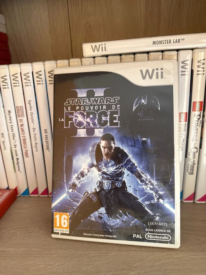 Star wars le pouvoir de la force jeu Wii