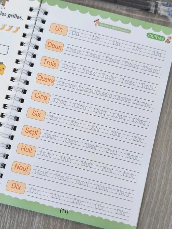 Cahier d'écriture magique" Numéro " - photo numéro 6