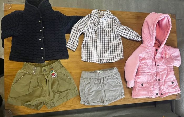 Lot vêtements bébé fille 12 mois