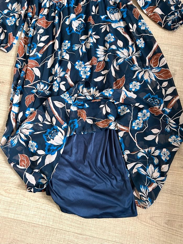 Robe longue imprimée fleurie neuve Etam taille 38 (valeur 70€) - photo numéro 14