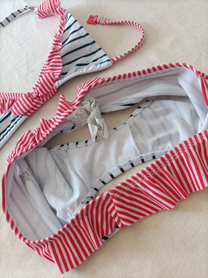 Maillot de bain marinière 10 ans fille orchestra - photo numéro 7