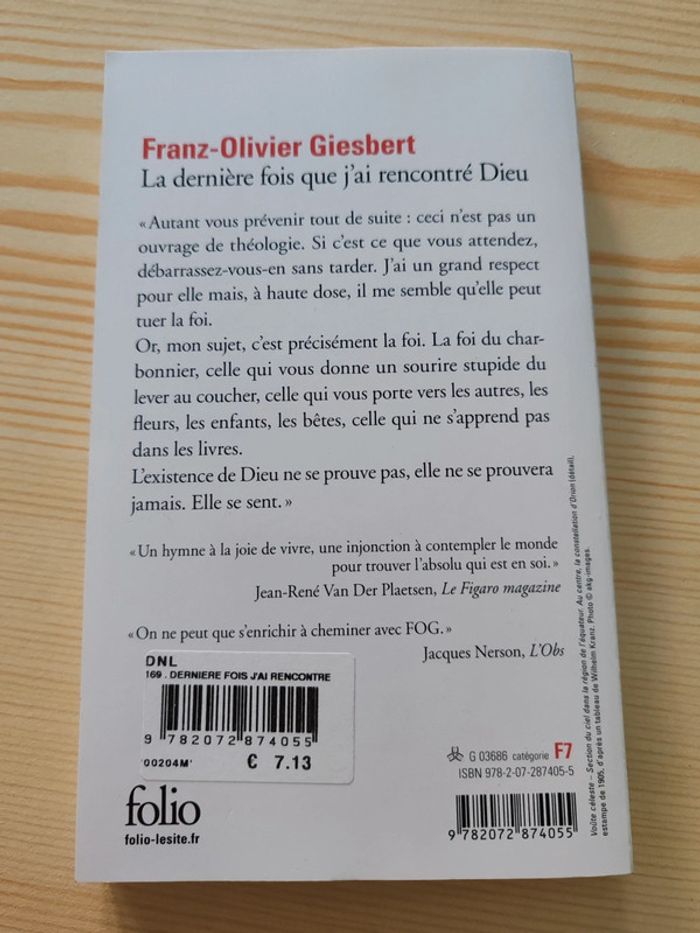 Franz-Olivier Giesbert 🌸 La dernière fois que j'ai rencontré Dieu - photo numéro 2
