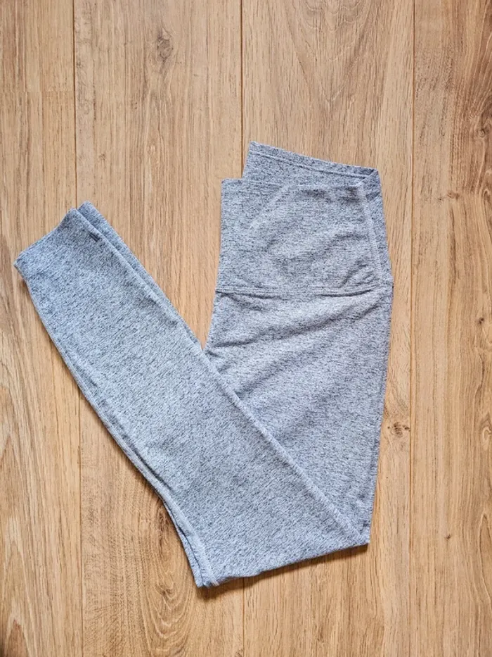 Legging Nobull gris chiné taille M femme neuf - photo numéro 2