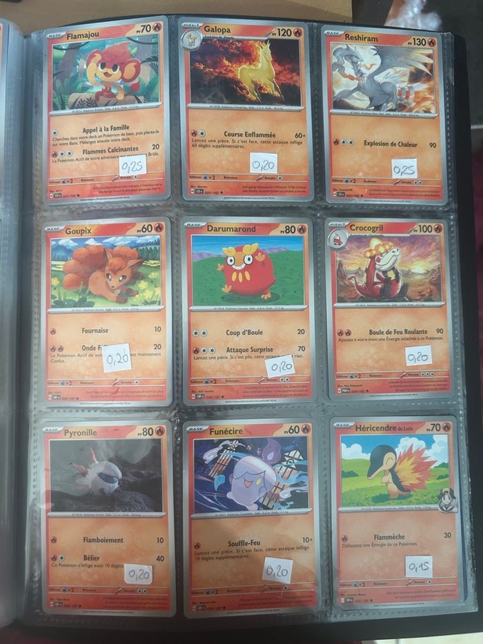 Carte Pokémon type feu - photo numéro 4
