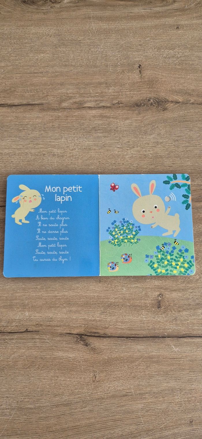 Livre sonore Mes premières chansons - photo numéro 2