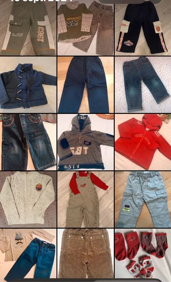 Lot garçon hiver 18 mois