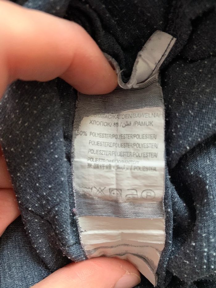 T-shirt Kiabi Bleu Marine - Taille S - photo numéro 4