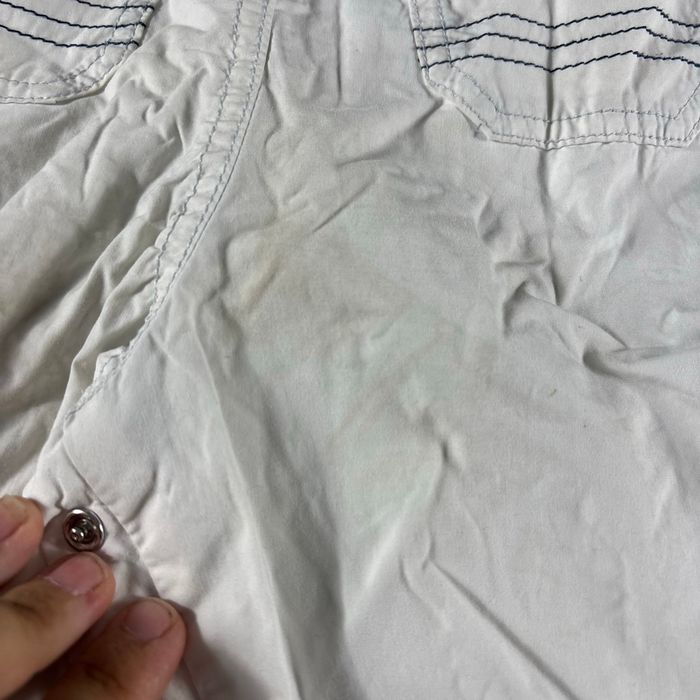 Salopette jeans blanc - photo numéro 3