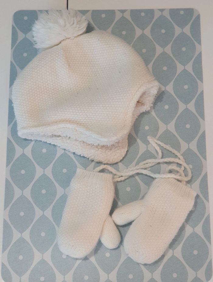 Bonnet + gants Bout'chou
