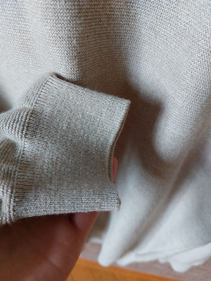 Pull beige guy de berac taille m - photo numéro 3