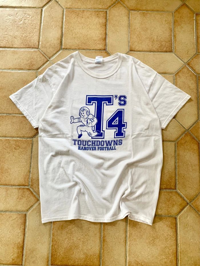 Tee shirt imprimé / printed Gildan Touchdown hanover Football usa sponsoring vintage 00’s
