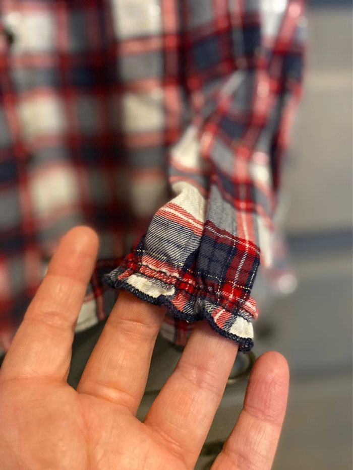 Chemise à carreaux 🌸 Tape à l’œil 5ans - photo numéro 3