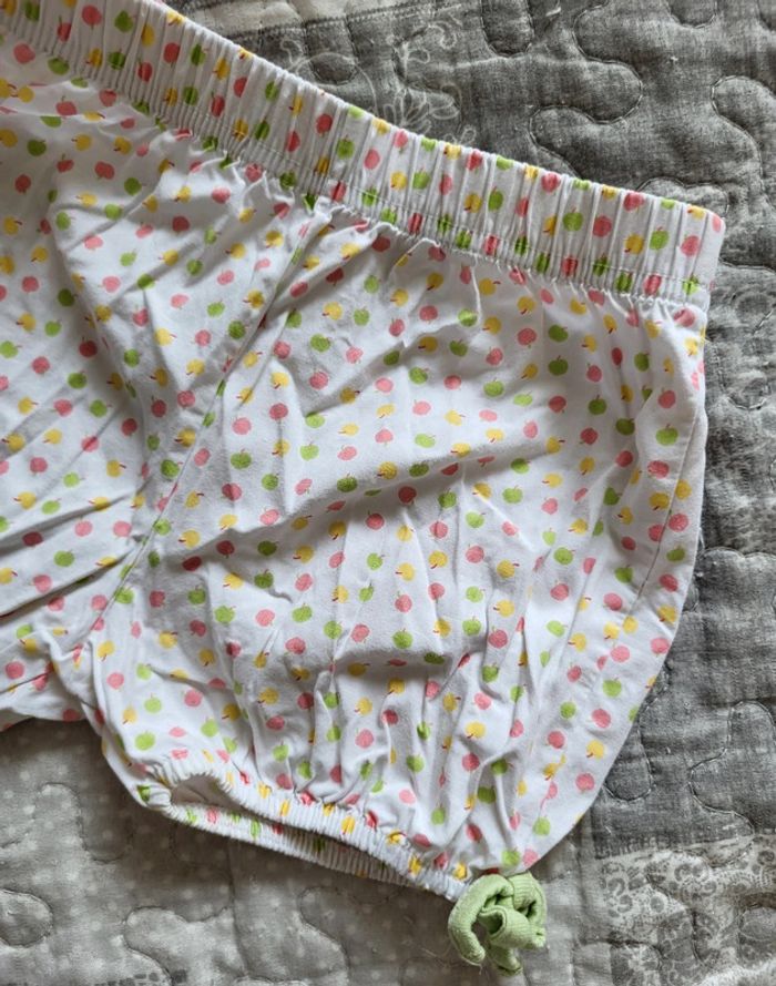 Short à motif pomme 12 mois - photo numéro 2