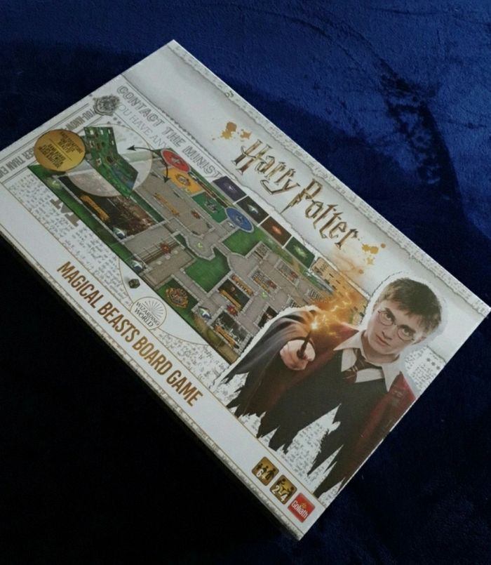 Jeu Harry Potter magical beasts board game - photo numéro 2