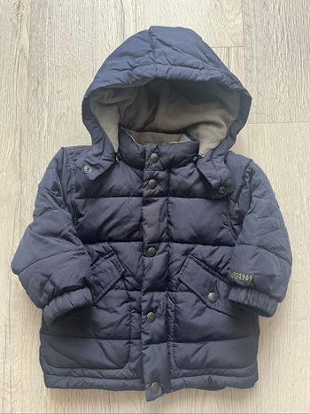 Veste Doudoune bébé mixte GAP – 12/18 mois bleu marine